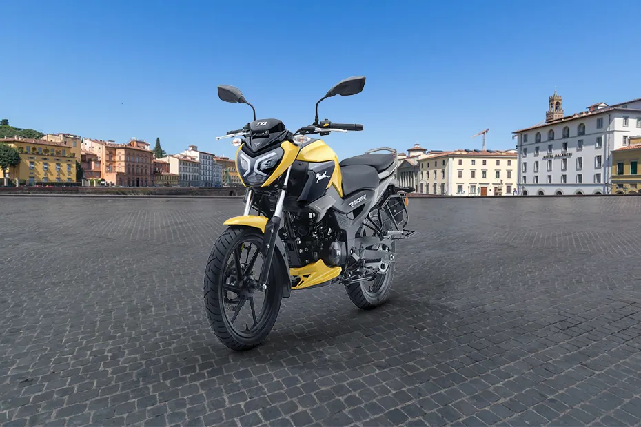 TVS Raider Front Left View